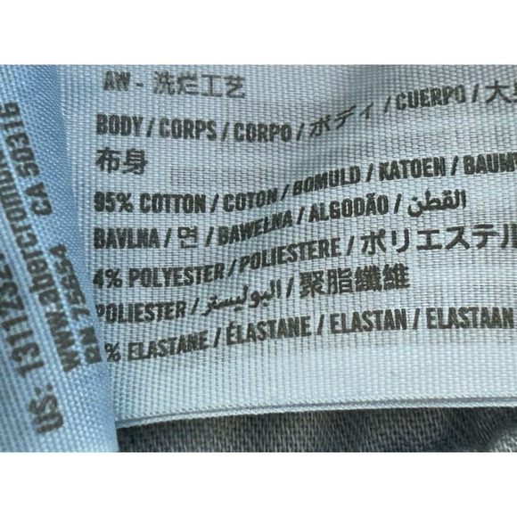 Abercrombie & Fitch Straight Stretch Jeans Size 30x34(Now33) - Picture 9 of 9